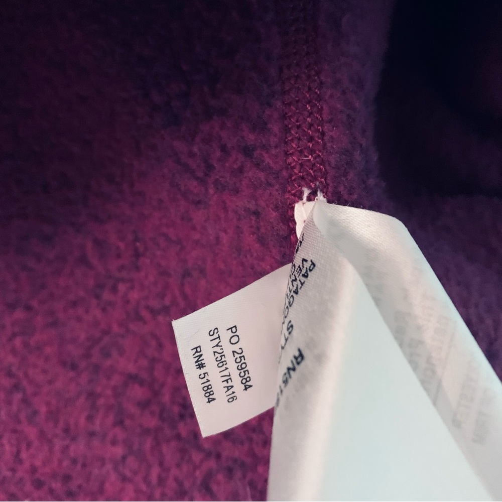 Patagonia 1/4 Zip Better Sweater Pullover Fleece Mid Weight Outdoor Jacket S REI - Picture 5 of 11